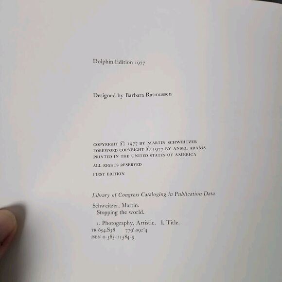 Stopping the World by Martin Schweitzer Nature Landscape Photos Photography Book - Picture 6 of 10